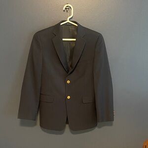 Lord & Taylor Navy Blazer with Gold Buttons